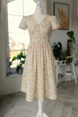 Sukienka ROSALIA VINTAGE GARDEN r.36 bawełniana.