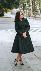 Płaszcz STEFANO r.40 bawełna, beż.