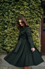 Płaszcz STEFANO r.40 bawełna, beż.