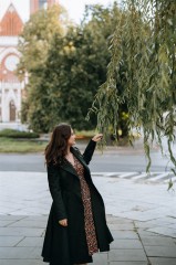 Płaszcz STEFANO r.40 bawełna, beż.