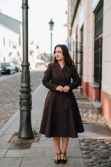 Płaszcz STEFANO r.40 bawełna, beż.