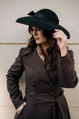 Płaszcz STEFANO r.40 bawełna, beż.