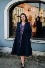 Płaszcz STEFANO r.40 bawełna, beż.