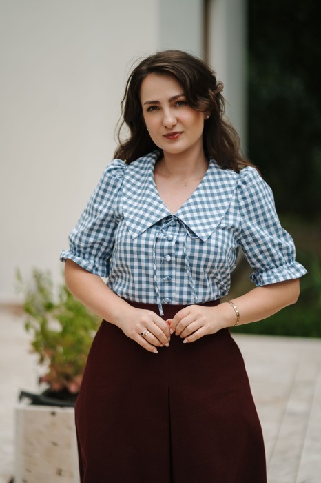 koszula Hania niebieska krata.jpg